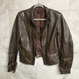 La Perla Women's Brown Polyester Jacket - Made In Italy - Italian Size 42 (Med.)